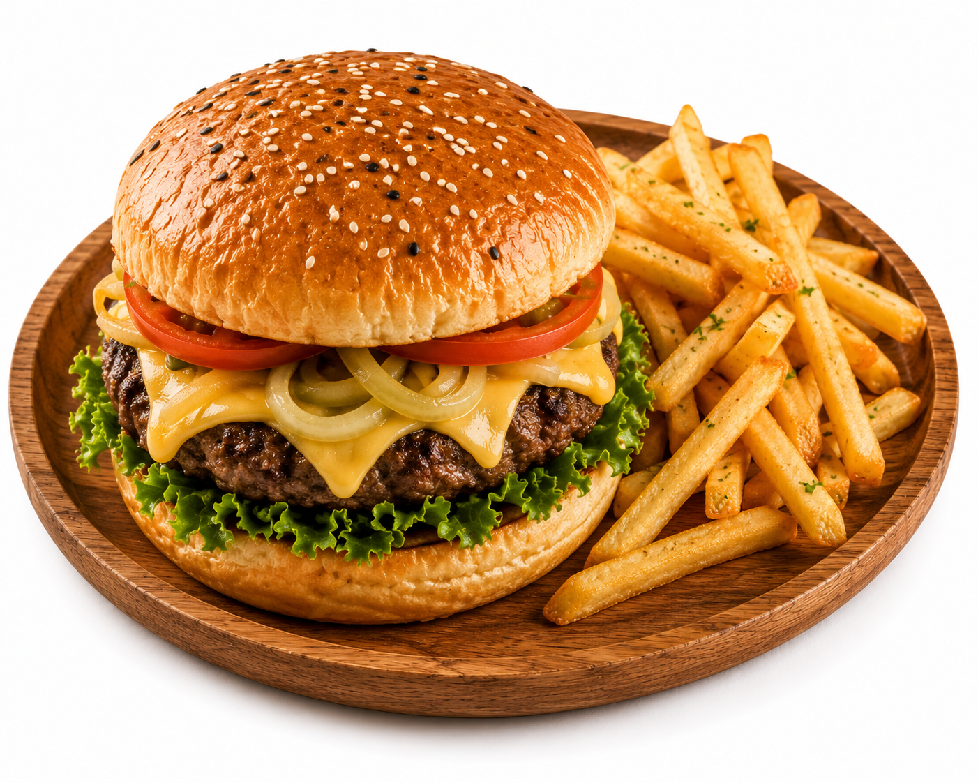 Beef Burger Set
